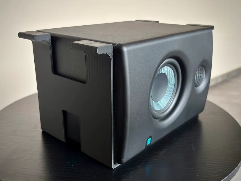 PreSonus Eris 3.5 under desk mount