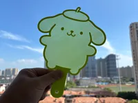 布丁狗扇子