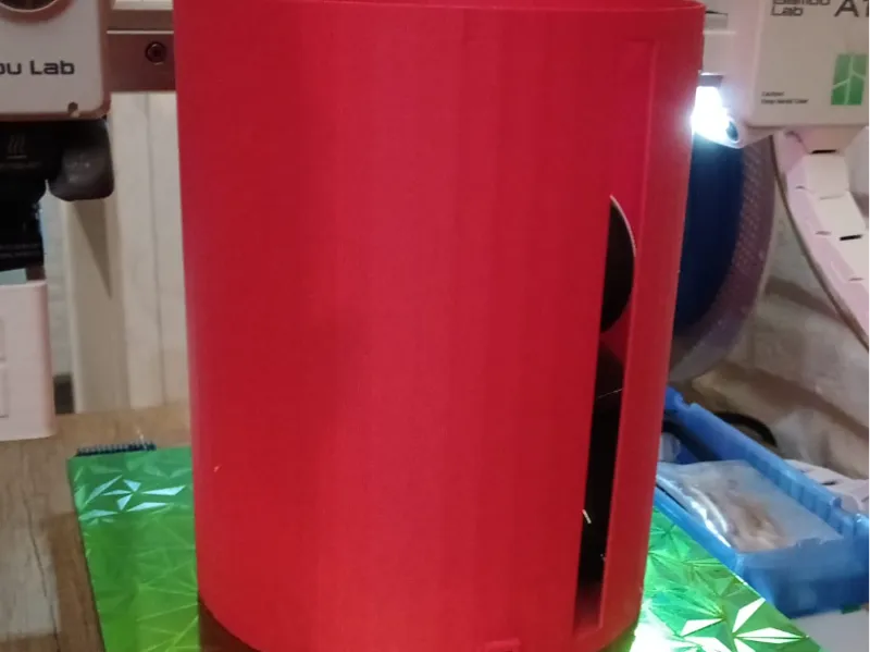 Elegant Minimalist Capsule Holder & Desk Bin