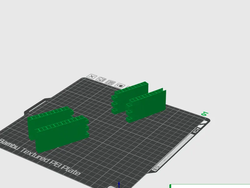 Curved CMU Brick Pattern