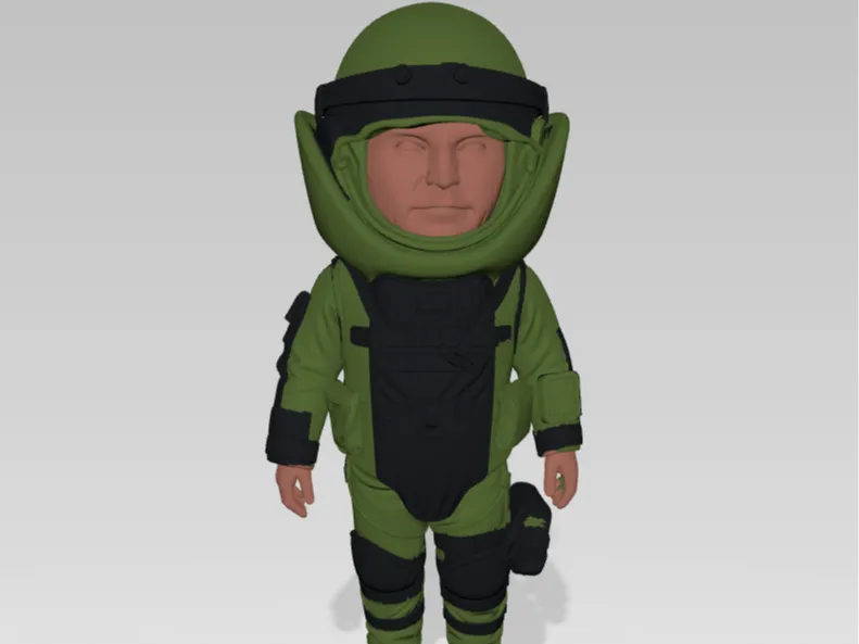 EOD Bombsuit Guy