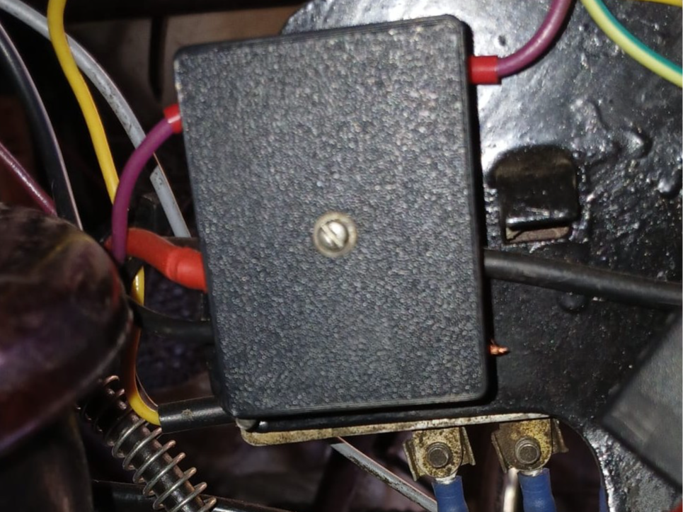 Fuse box cover for Dnepr, Ural, MTZ