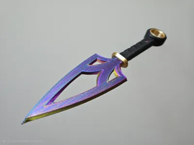 Fidget Japanese Throwing Knife (Kunai)