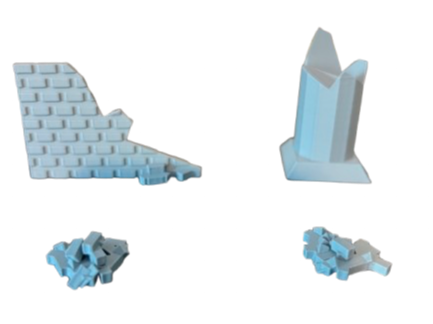 Ruined Stone Wall and Pillar