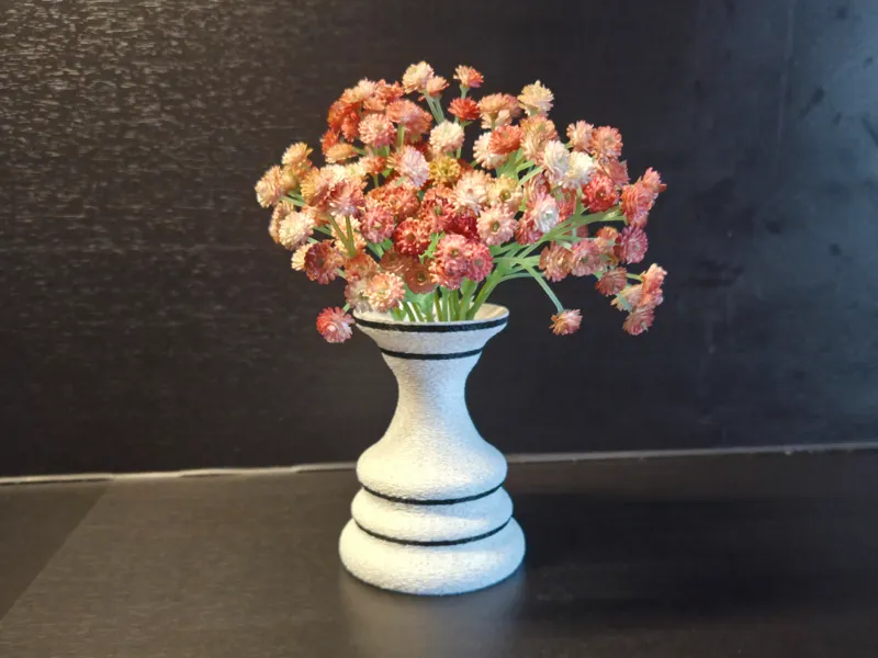 Stylische Vase
