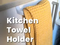 Porte-serviette renforcé cuisine et salle de bain — photo 2