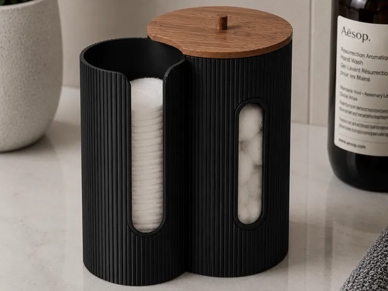 Cotton Pad & Cotton Ball Holder