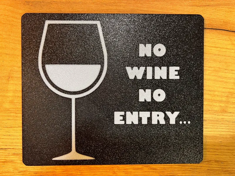 Funny Party Door Sign (A1 mini version)