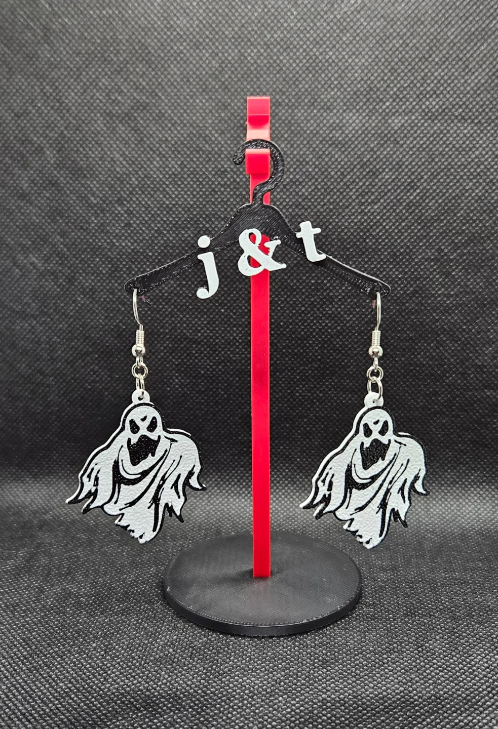 Spooky Ghost earrings view 2