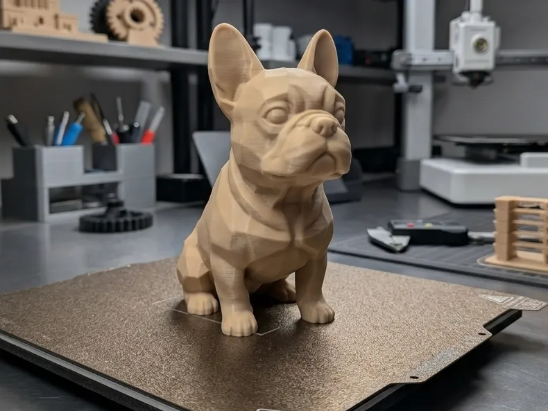 French Bulldog Statue
