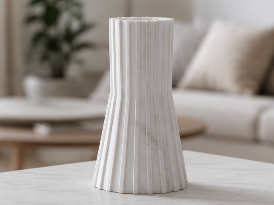 Aurora Fluted Vase | Modern Scandinavian Decor