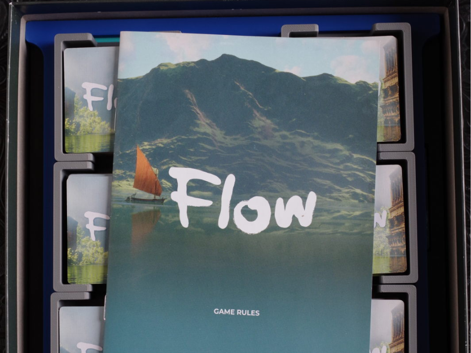 Flow board game insert