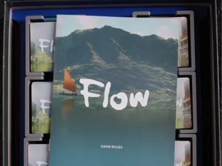 Flow board game insert