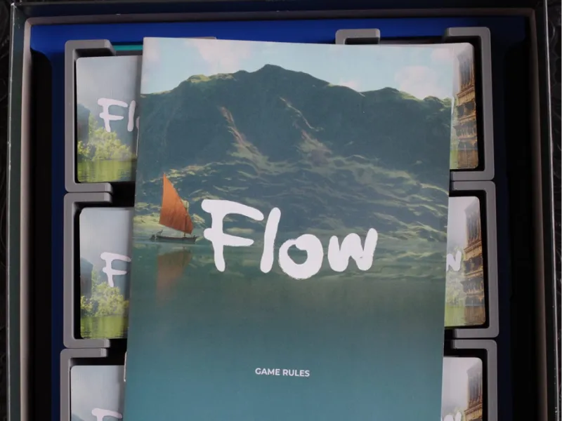 Flow board game insert
