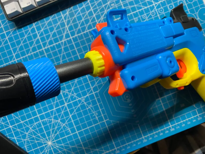 Nerf领航者一球改短内构