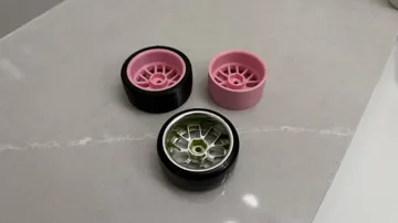 Letrero o emblema decorativo: Drift Wheel 10th Scale — vista de referencia 4