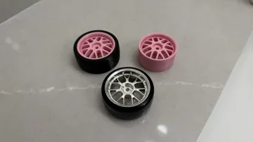 Letrero o emblema decorativo: Drift Wheel 10th Scale — vista de referencia 3