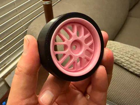 Letrero o emblema decorativo: Drift Wheel 10th Scale — referencia de MakerWorld