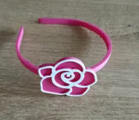 Serre-tête avec fleur — photo 2
