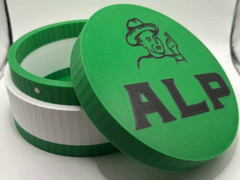 Magnetic ALP container