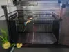 For 4mm glass: 0.2mm layer height, 2 walls, 15% infill