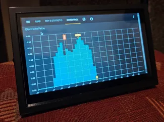 Raspberry Pi5 7-inch DSI Display Case