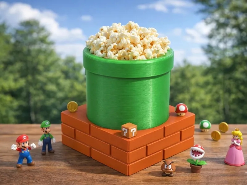 Pochoclera Mario Bros