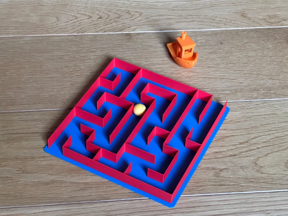 Big & Easy Maze for kids - Free 3D Print Model - MakerWorld