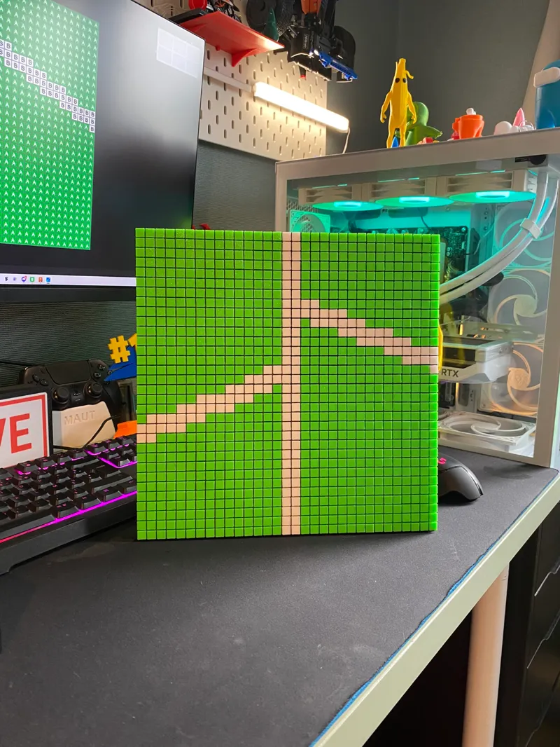 Bambu Lab Pixel Art Puzzle