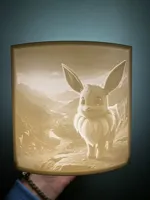 Lithophanie Évoli Pokémon — photo 3