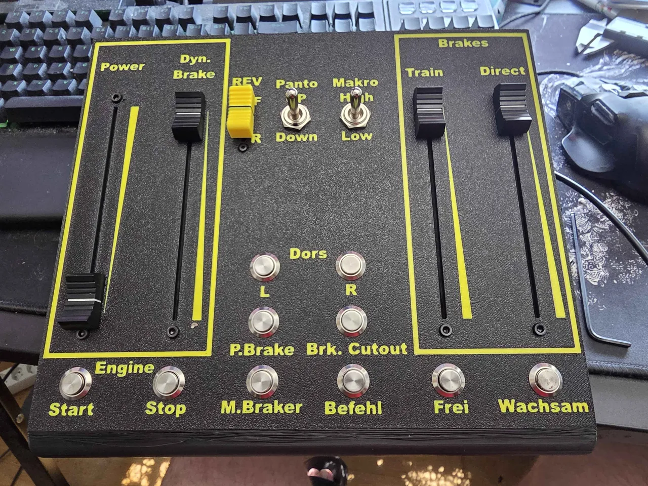 TrainSimController view 2