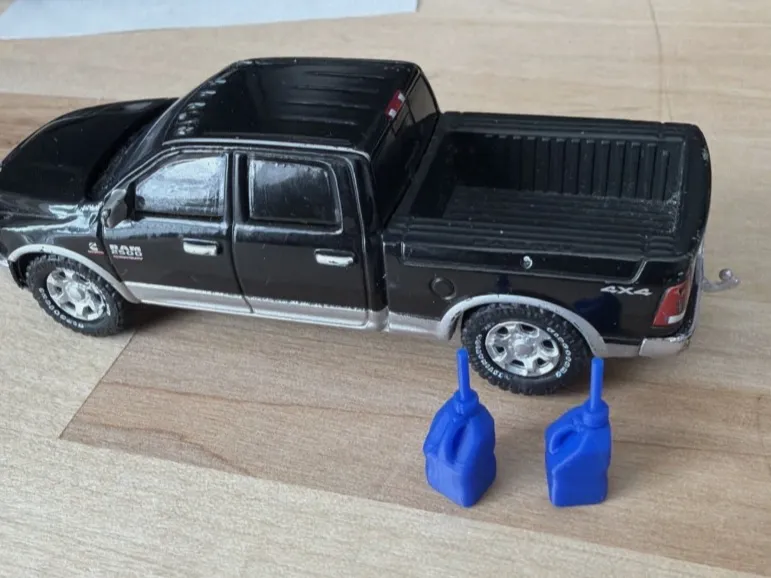 1/64 Scale Racing Fuel Jugs