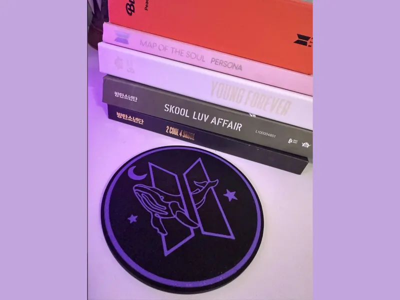 BTS Whalien Coaster
