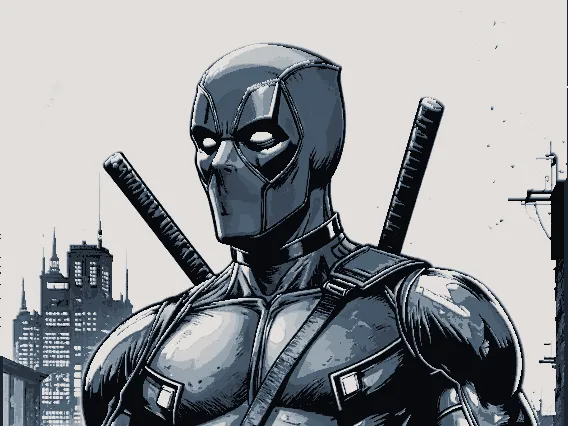 Deadpool - HueForge