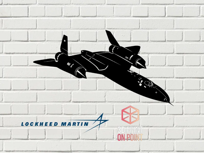 SR71 - 2D WALL ART #2