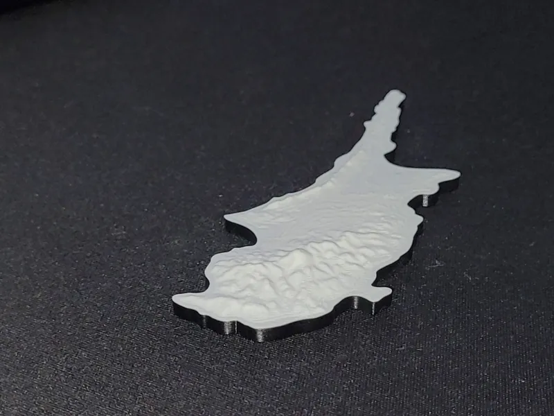Cyprus Terrain Fridge magnet