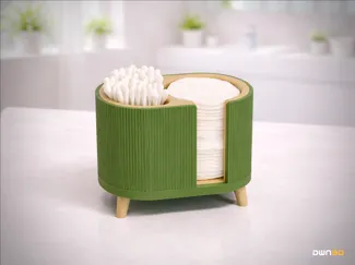 Cotton Pad & Swab Organizer