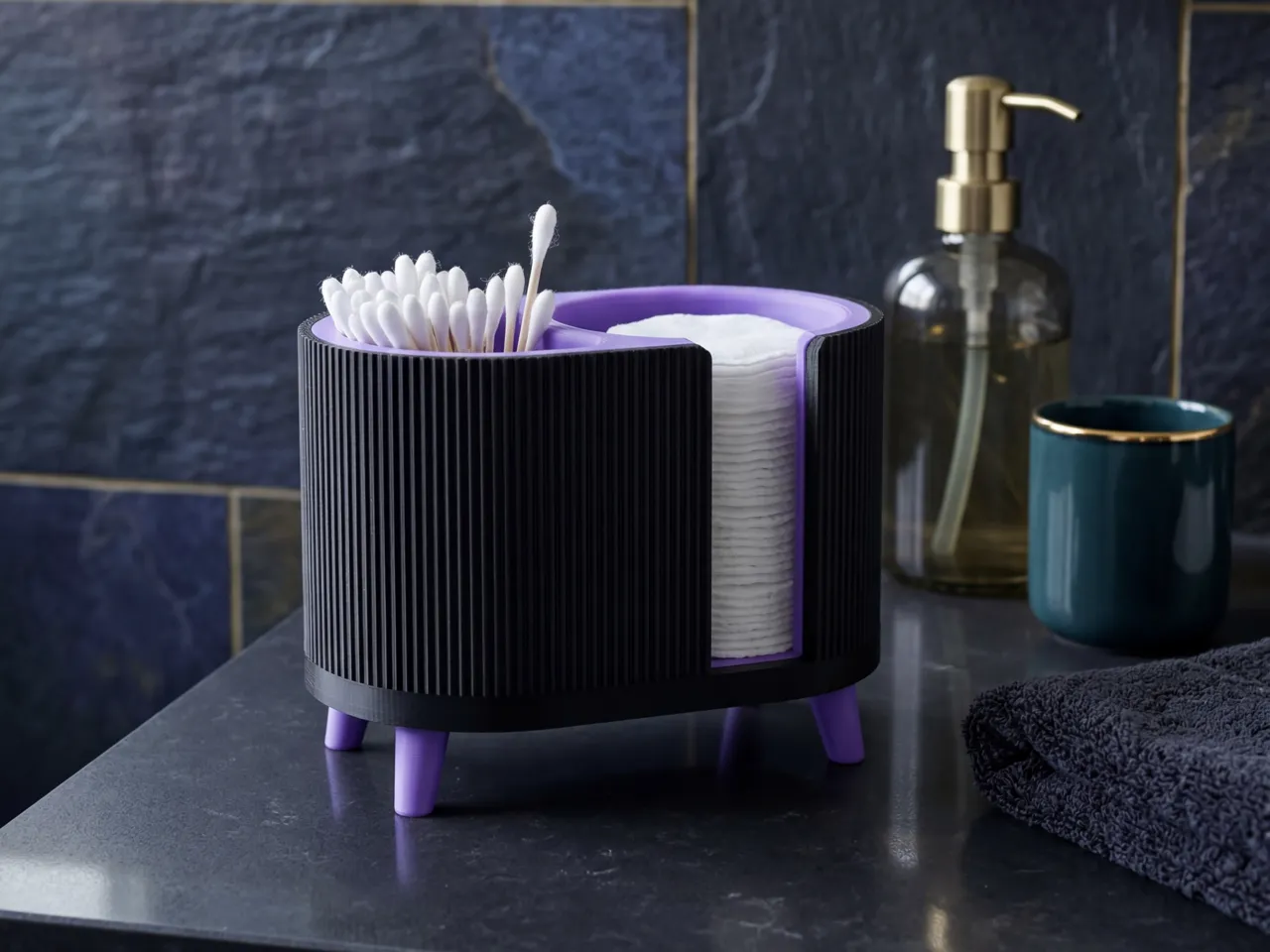 Cotton Pad & Swab Organizer view 3