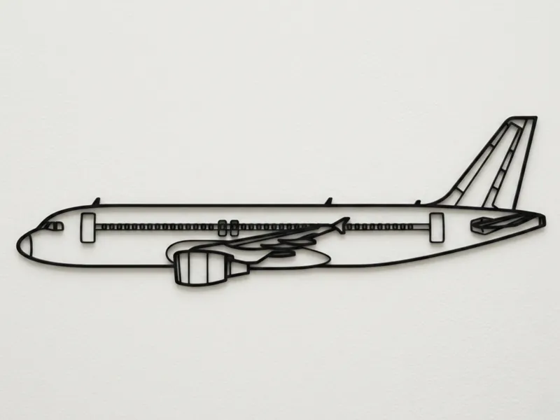 Airbus A320 Wall Art