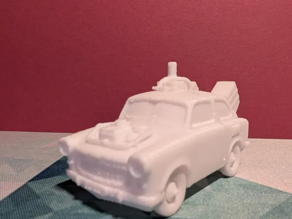 Trabant façon Retour vers le Futur