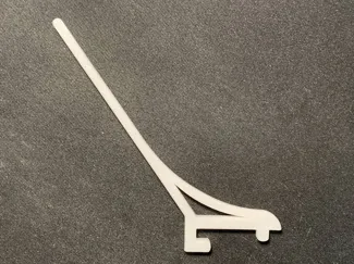 Thread Spool Hook for IKEA SKADIS Pegboard