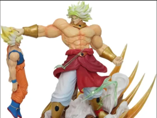 Broly Vs Goku Statue
