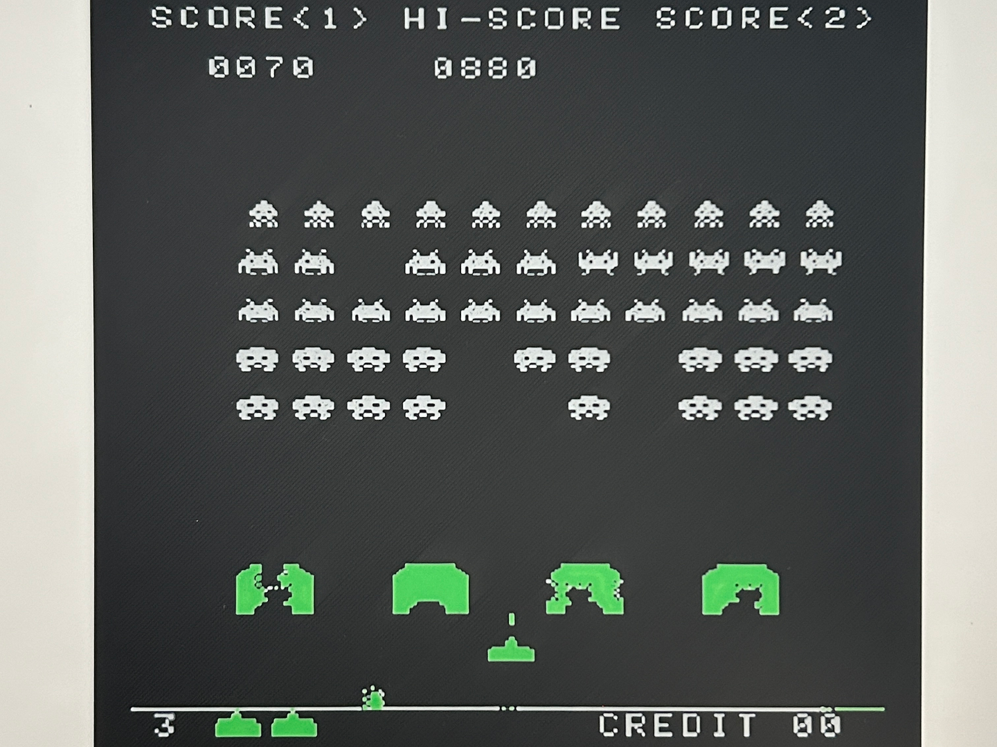 Space Invaders HueForge