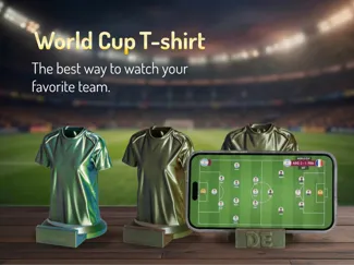 Soporte para móvil Camiseta Equipos Mundial 2026