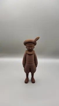 Modelo para impresión 3D: Piet japandi stijl, sinterklaas set — vista de referencia 5