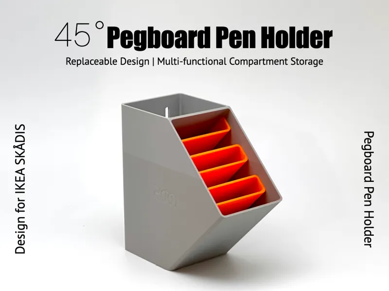 IKEA SKÅDIS Pegboard Accessory Slanted Pen Holder