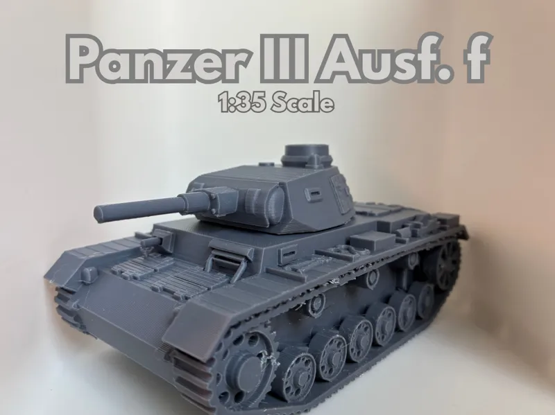 Panzer III - Ausf. f.   1:35 scale