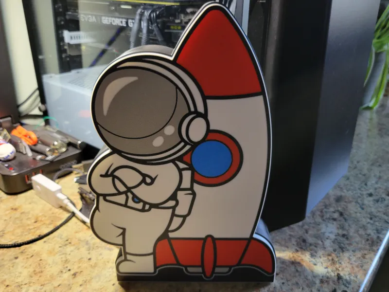 Astronaut Light Box