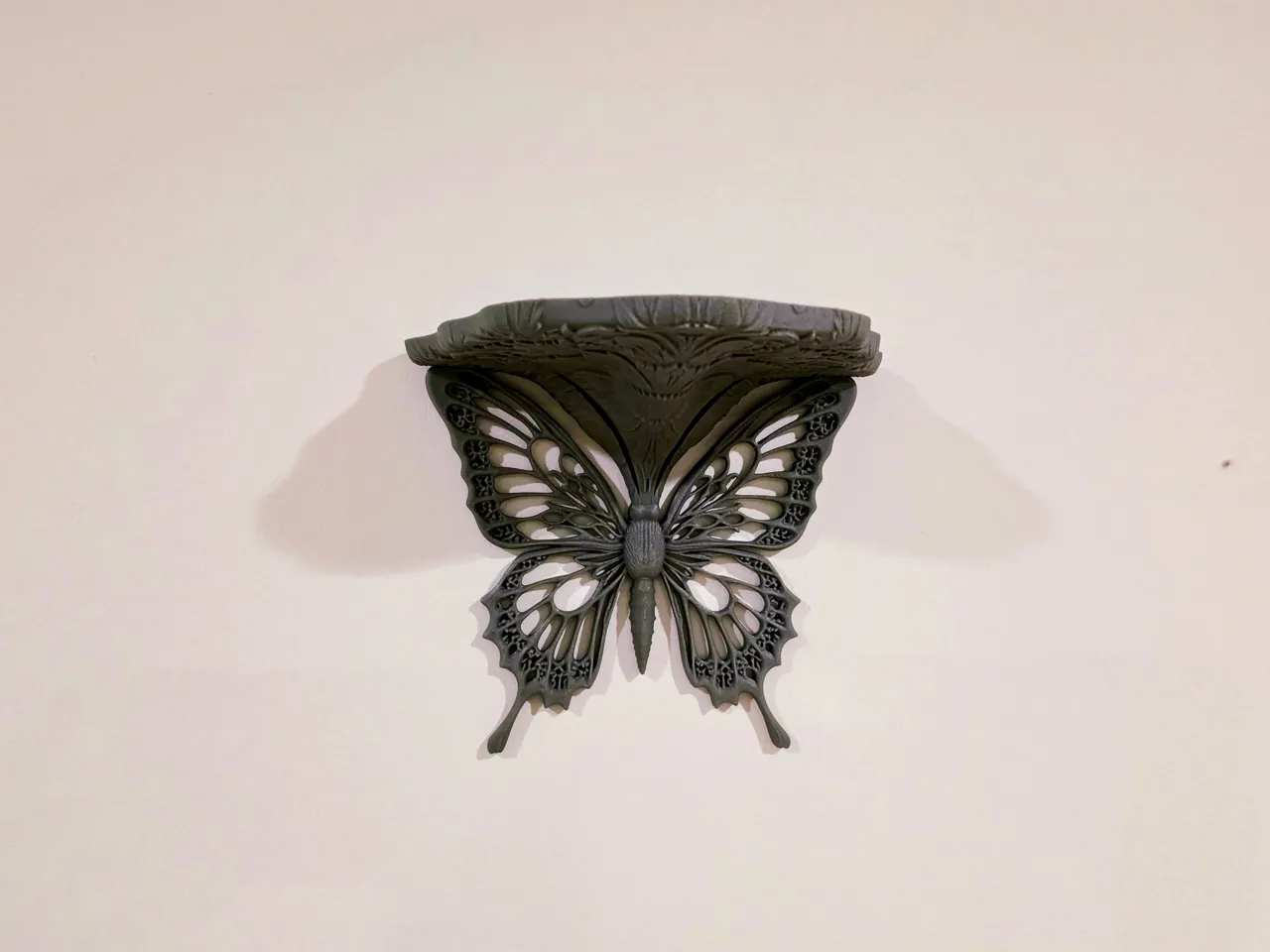 Butterfly Elegance - Wall Hang Shelf view 2