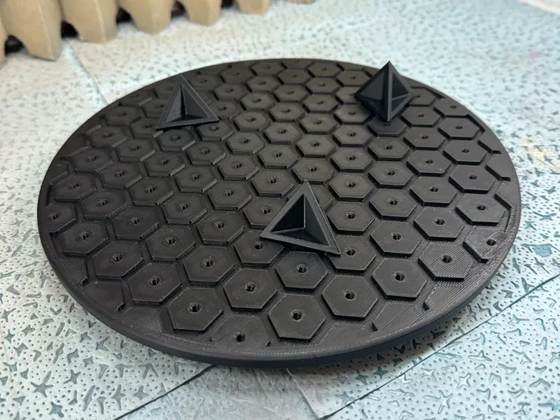 Airbrush Paint Turntable Model Stand 